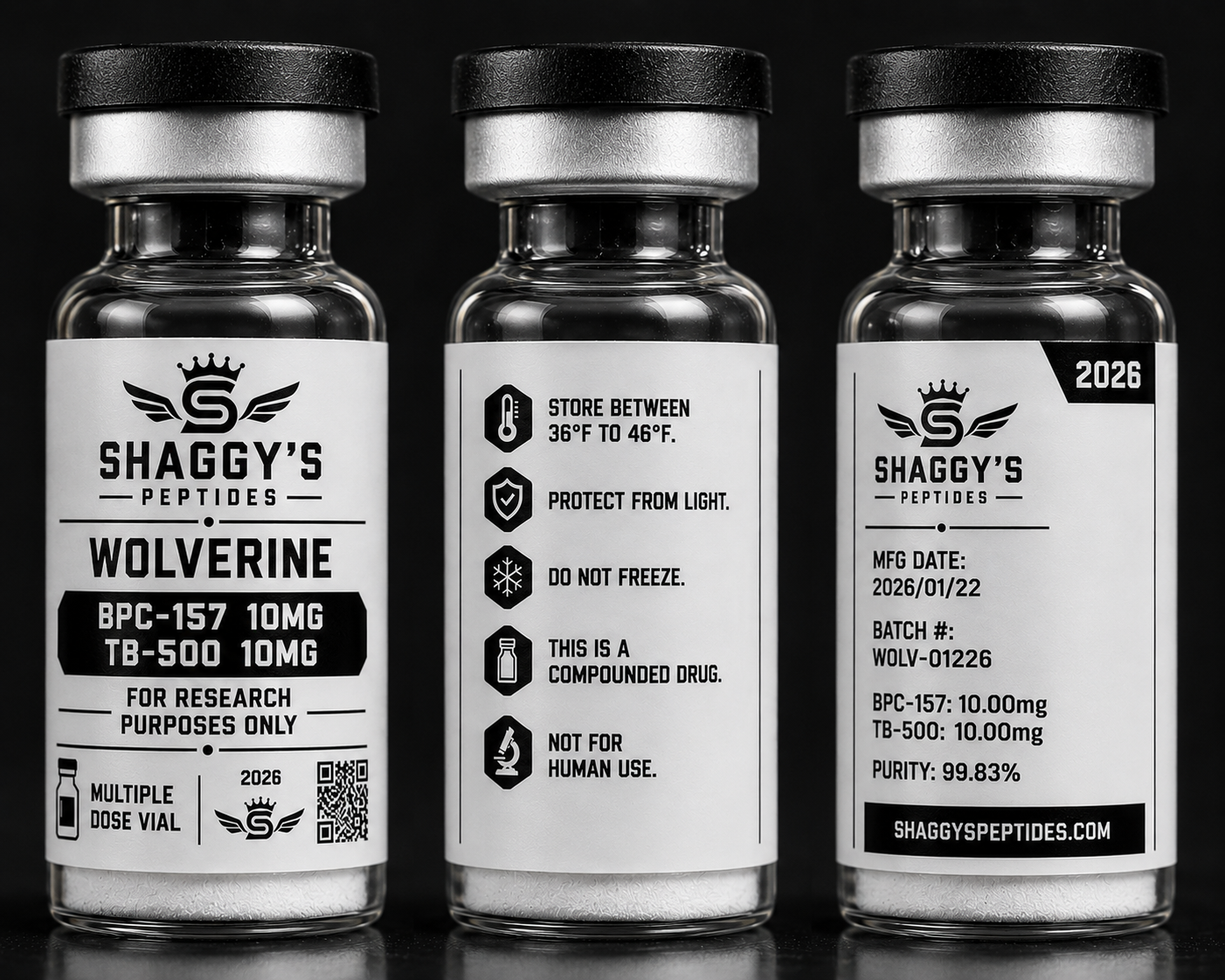 Wolverine (BPC-157 10mg + TB-500 10mg)